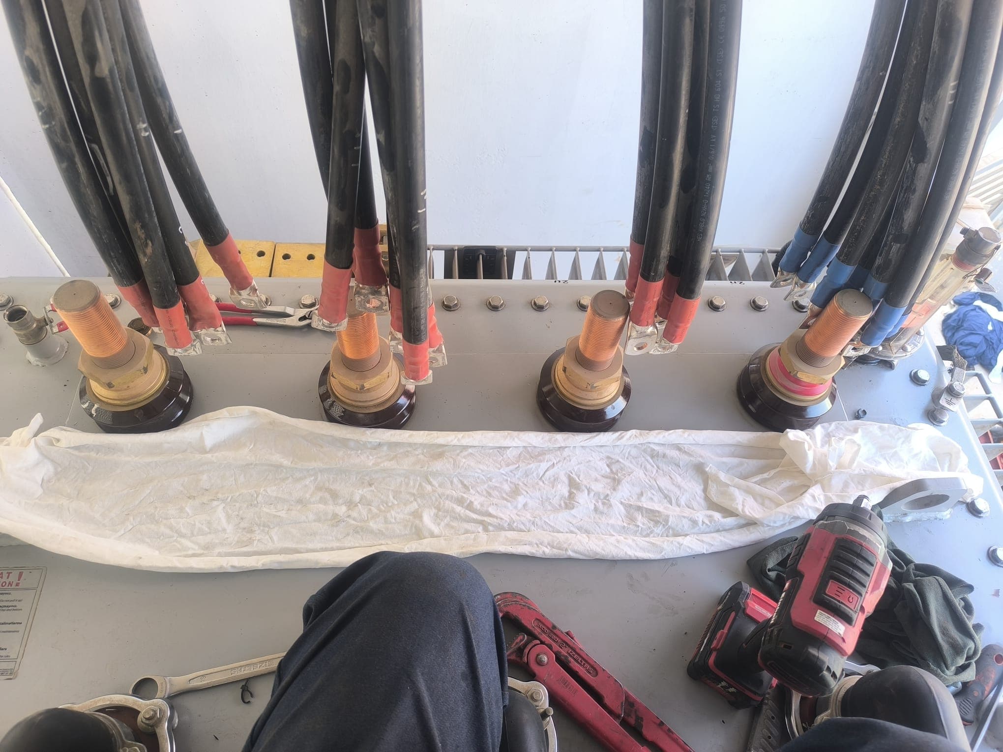 Trafo Arıza Tespiti ve Giderilmesi kapsamında saha ekipmanı