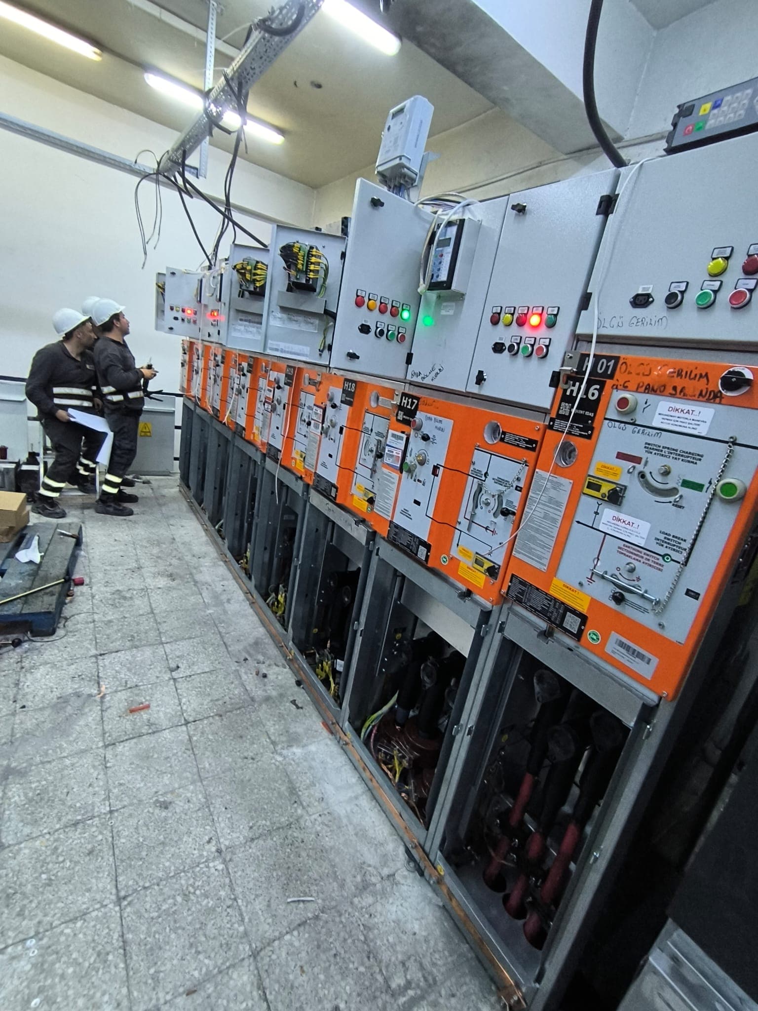 OG Hücre Arıza Tespiti ve Giderilmesi kapsamında saha ekipmanı